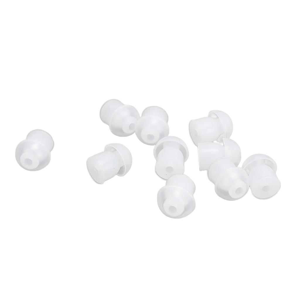 20 Pcs Hear Aid Ear Tips Soft Silicone Replacement Earplug Domes Hear Aids Earbud Tip for Hear Aid