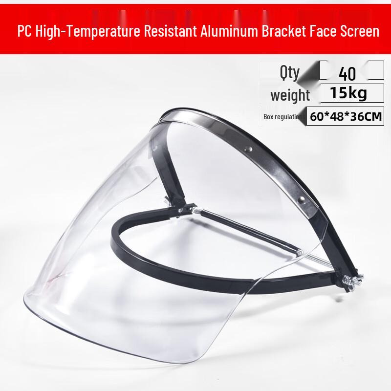 Shoudun PC Protective Face Shield for Safety Helmet
