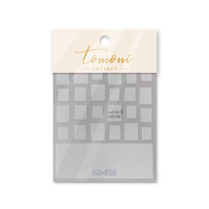 

Retro Black and White Gingham Thin Tough No Loss Cooperation Nail Stickers Middle Series Nail Sticker Polka Dot Plaid Minimalist Easiest for Match White Lace