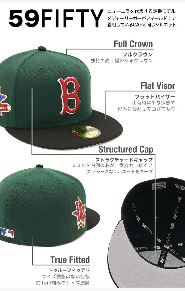 New Era 59FIFTY Cap 70823746 NER35C8947 MLB Boston Red Sox BOS Dark Green Side Patch Under Visor ONSPOTZ Exclusive Hat 5950 Side Patch Straight Flat