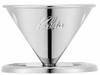 Kalita SS101 Stainless Steel Coffee Dripper Keeps water warm for Suitable for Made in A stylish and practical drip coffee maker for outdoor and An