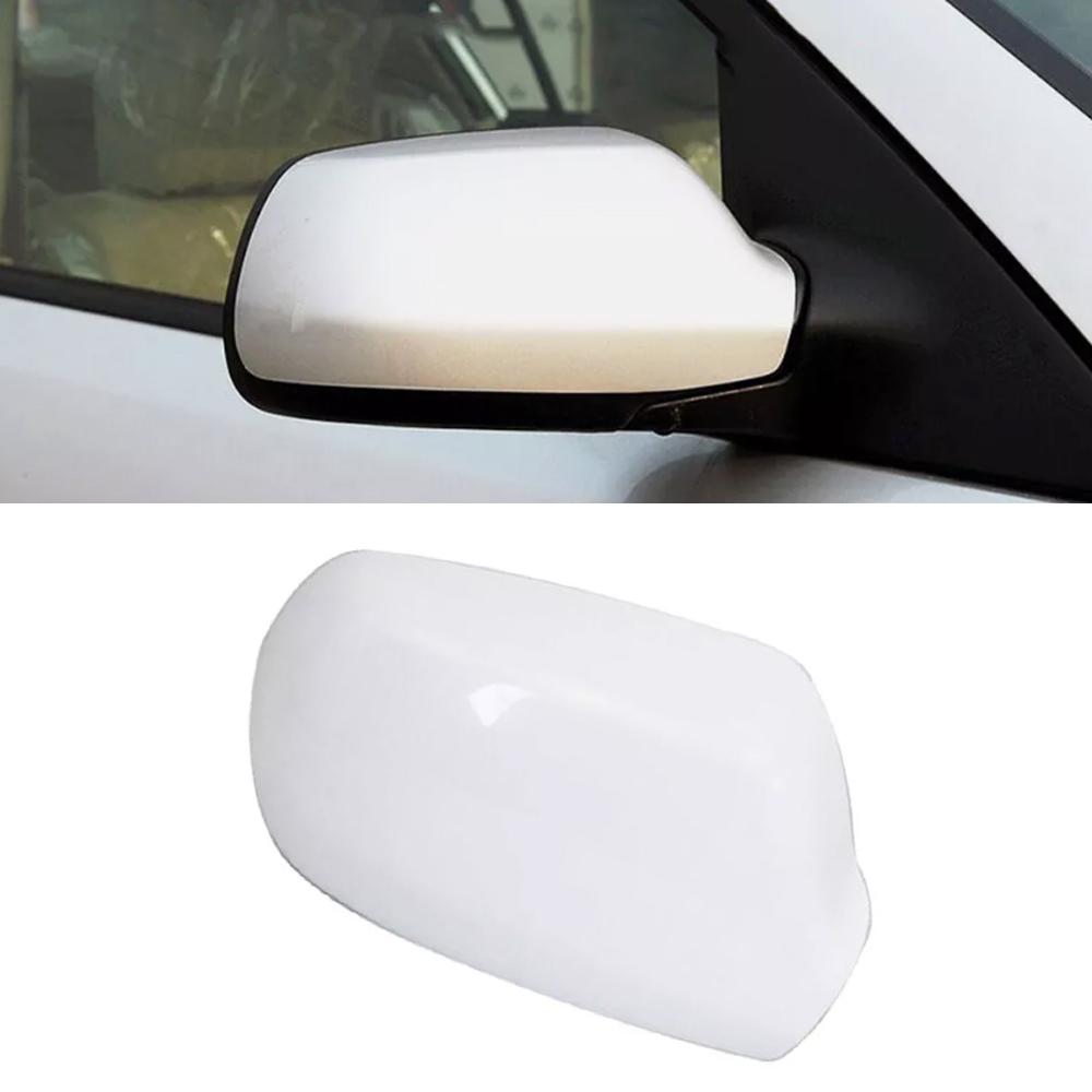 Side Mirror Cover Cap Door Wing Rearview Mirror for Mazda 2 2002-2007 Mazda 3 2003-2009  Mazda 6 2003-2008 Unpainted White