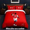 Bukayo Saka Design Bed Bedding Set 1 Duvet Cover + 2 Pillowcases Soft Breathable Household Bed Linens