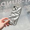 Creative Silver Phone Case for iPhone 12, iPhone 13, iPhone 14