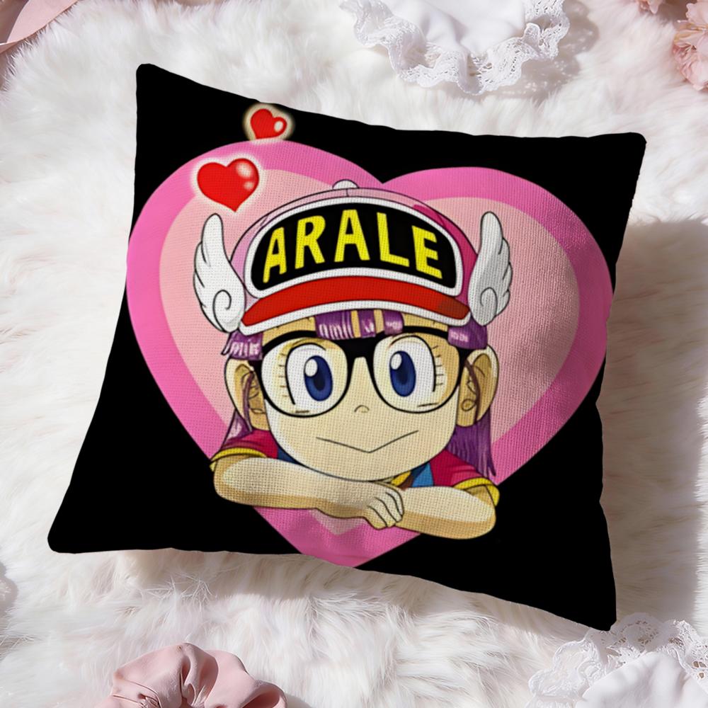 Anime D-Dr. SlumpS Cushion Cover Premium Comfort Reversible Pillow Cove -Two in One Design for Any Room & Car Interior