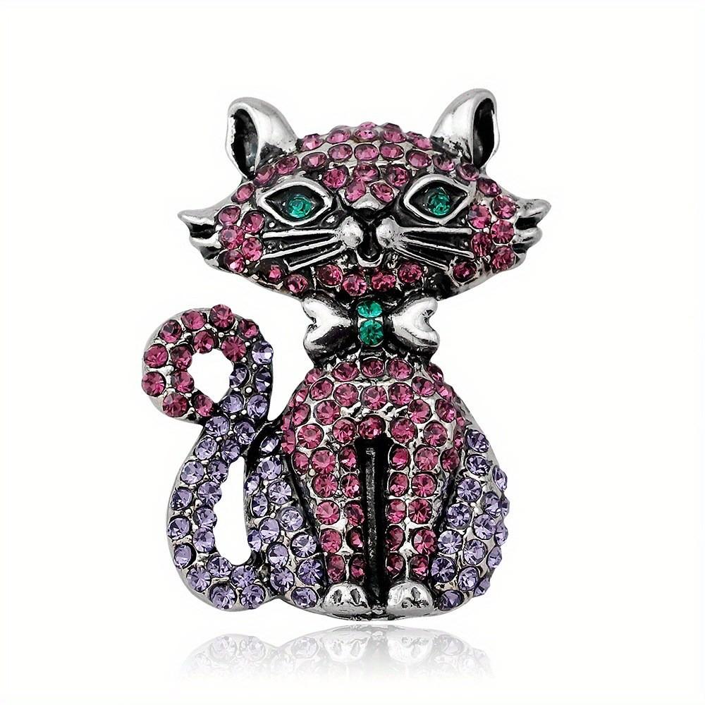 Cheetah Animal Brooch Alloy Fashion Accessory For Women And Men