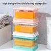 Soap Box Cleaning Case with Roller Foam Function Soap Container Soap Dish