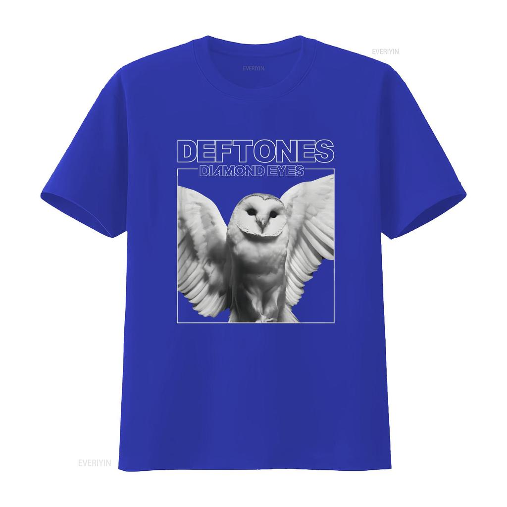 Deftone Tour Rock Band Diamond Eyes Album T-shirt S 5XL Multicolore Vintage Lavato Leggermente Traspirante Elegante Grafica