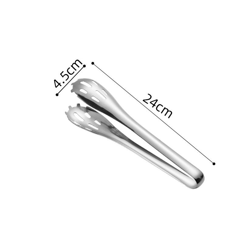 

Нескользящие щипцы для еды из нержавеющей стали 304, зажим для мяса, салата, хлеба, зажим для барбекю, кухонные принадлежности