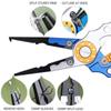 Fishing Pliers Saltwater Resistant Fishing Gear Fishing Pliers Line Cutter Hook Remover Fishing Tools Set for Fishing