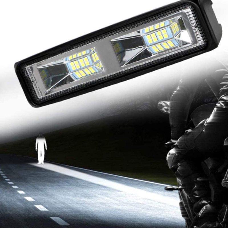 2pcs 4pcs 48W LED Car Work Light Bar 16SMD Spotlight For Offroad 4x4 SUV ATV Tractor Boat Truck Excavator 12V 24V Auto Headlight