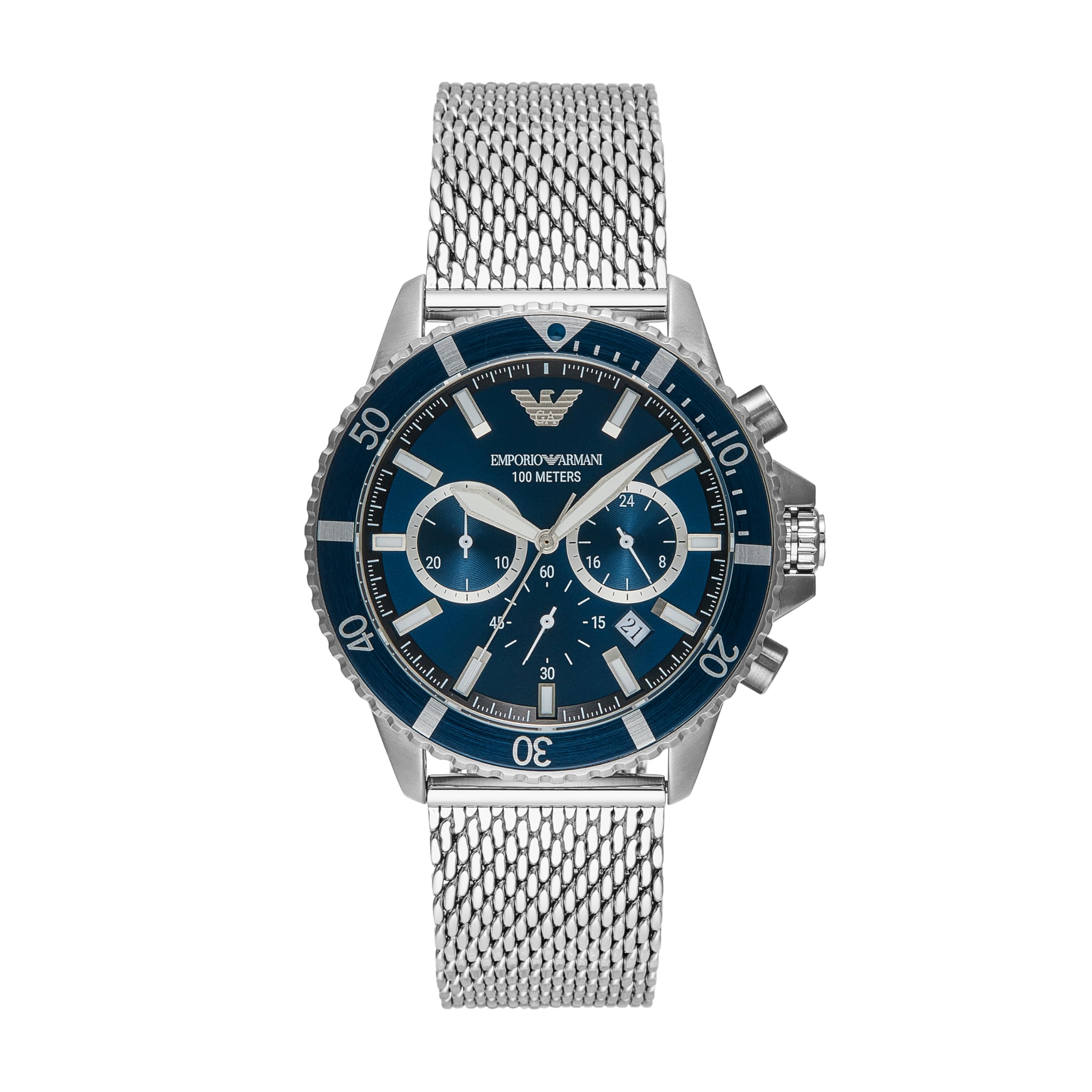 

Часы WORLD EXPLORER AR11587 Silver [Emporio Armani] Мужские серебряный