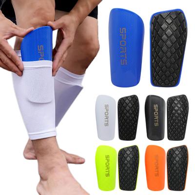 1 Paar Fußball-Schienbeinschoner, stoßfester Fußschutz, weiche, elastische, verdickte Schale, Fußball-Schienbeinschoner, lange Socken, Einsatz von Schienbeinhülsen