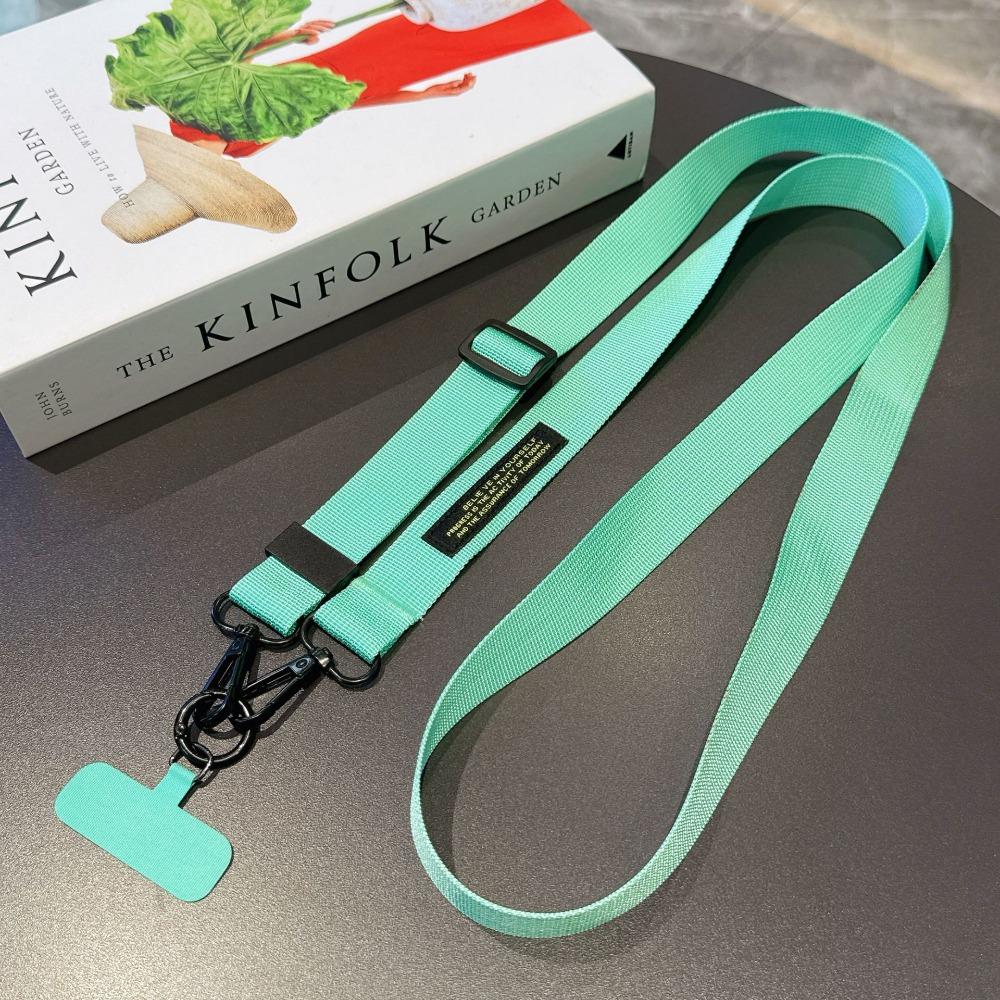 Adjustable Mobile Phone Lanyard Crossbody Phone Hanging Rope Phone Shoulder Strap Anti-Loss синий