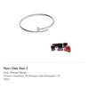 Cartier Bracciale Juste Un Clou in oro bianco 18 carati B6084000