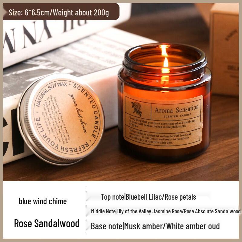 LIEI Essential Oil Aromatherapy Candle