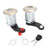 Left Right Door Lock Barrel Cylinder with 2 Keys 7701470944 Fit for Renault Master 1998‑2016
