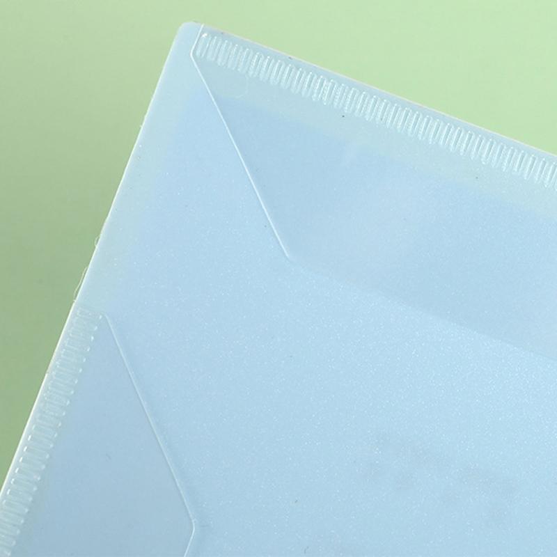 4 Pages Plastic Sheet Music Folder A4 Size Storage Holder for Chorus Art Student