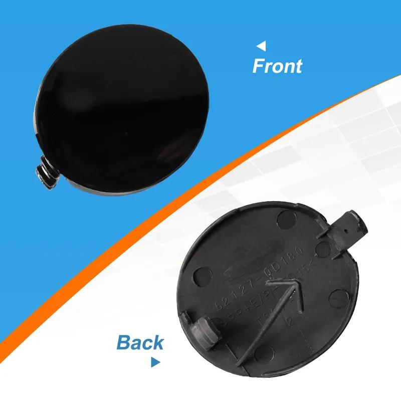Front Bumper Tow Hook Cover Cap Towing Eye For Toyota Yaris 4Door Sedan 2011 2012 2013  52127-0D908 Car Accessories