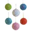 4 Pieces/Set of Diamond Sequins Glitter Christmas Balls Holiday Supplies Christmas Tree Pendants Gifts Giveaways Window Dressing