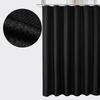 1pc Waterproof Shower Curtain Plain Waffle Mildew-proof Shower Curtain Bathroom Partition Curtain Home Living Room Decoration