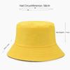 Foldable Bucket Hat Anti-UV Sun Hat Fashion Panama Hat  Outdoor Sports