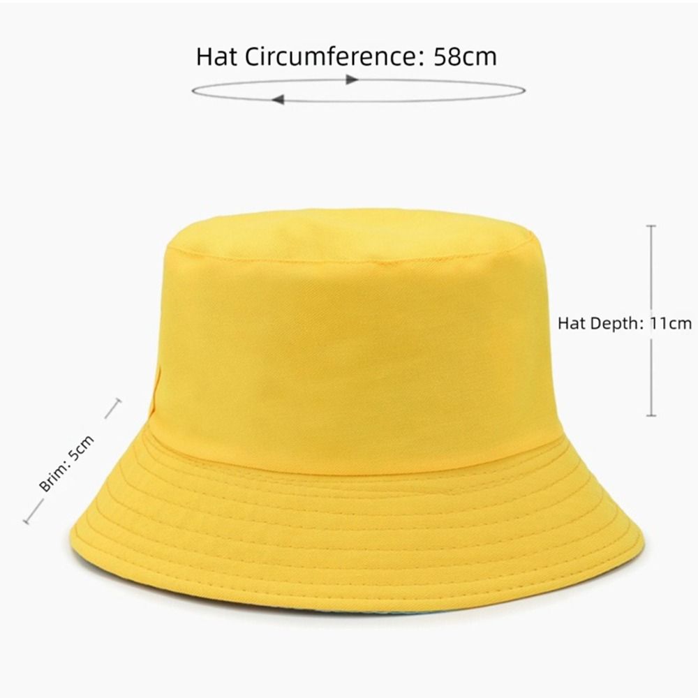 Foldable Bucket Hat Anti-UV Sun Hat Fashion Panama Hat  Outdoor Sports