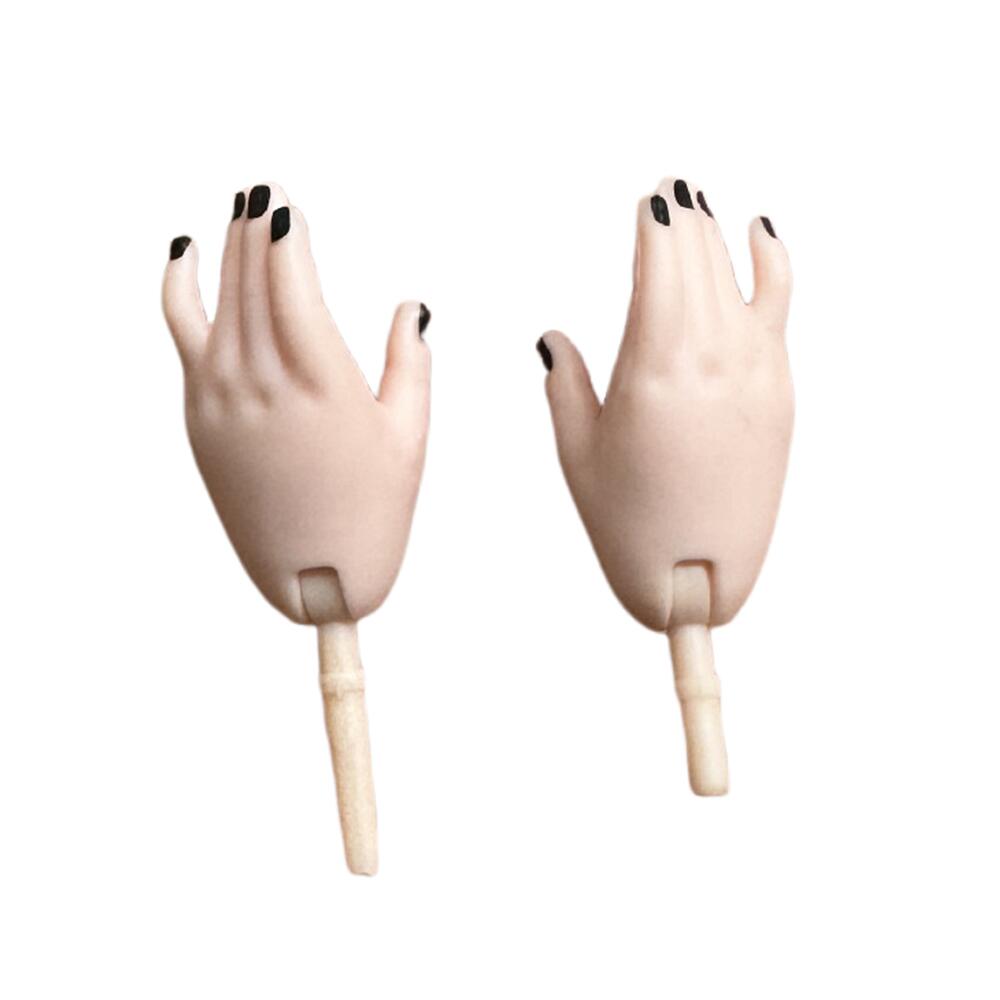 Original Rainbow Doll Replacement Hands Black White Brown Skin Tone Dolls Playing DIY Accessories