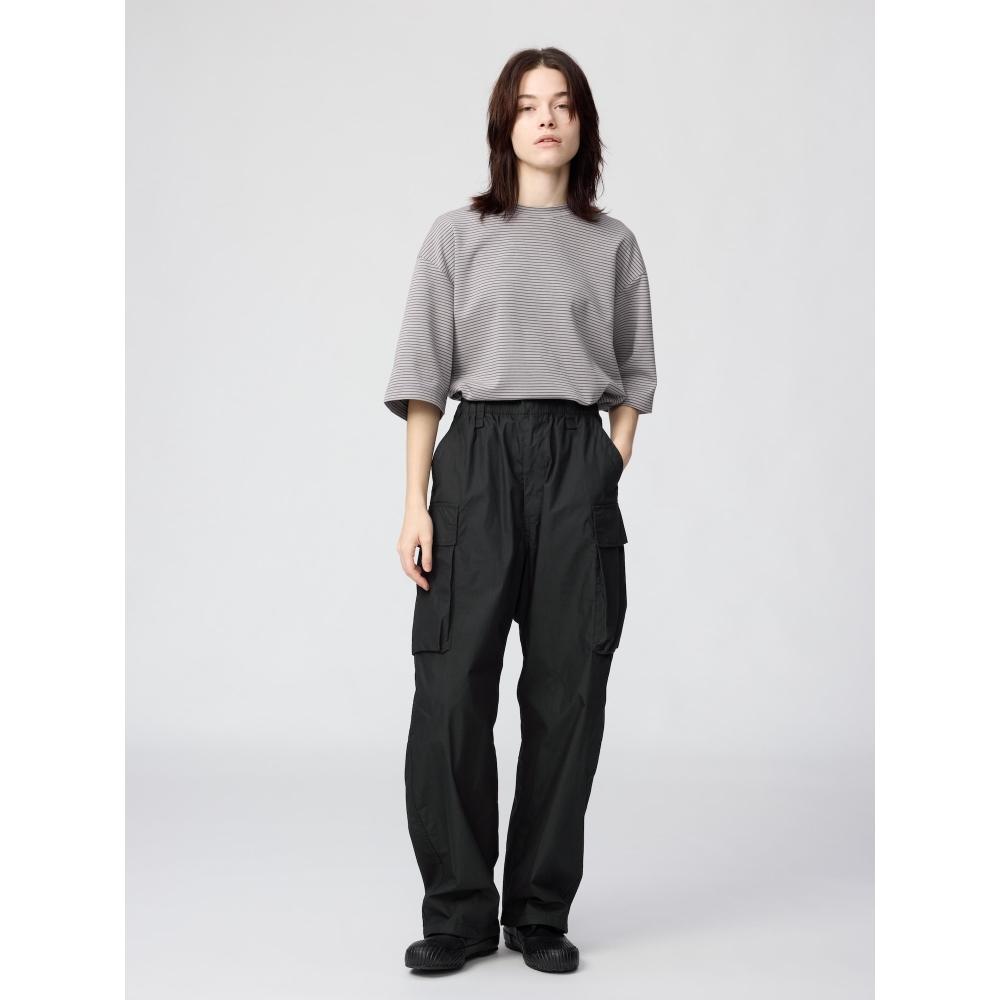 Uniqlo Airism CoTTon Oversized STripe T