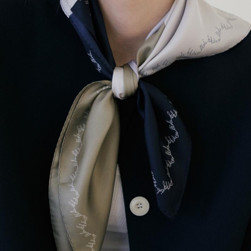 Bb De Soli De Silk Scarf  2color 