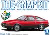 Aoshima Bunka Kyozai The Snap Kit Series Toyota Sprinter Trueno High Flash Plastic Model 1/32 Two-tone Pre-Colored 16-B