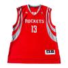 NBA Harden Rockets 13 Jersey Sleeveless Basketball Tank Top Unisex Tops 7912A-3RD-K92072