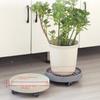 Mobile Flower Pot Stand Trays Plastic Bonsai Plants Trays New Plant Pot Tray  Gardening