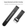 Adjustable Silicone Bands for 20mm Watches Compatible with Galaxy Watch Active 2 S2/S3 GT Series Durable for Sports Daily Wear