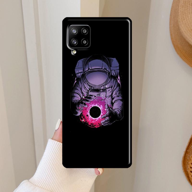 Cartoon Space Astronaut Case For Samsung Galaxy A06 A05 A16 A26 A36 A56 A33 A32 A52 A15 A53 A13 A34 A54 A14 A35 A55