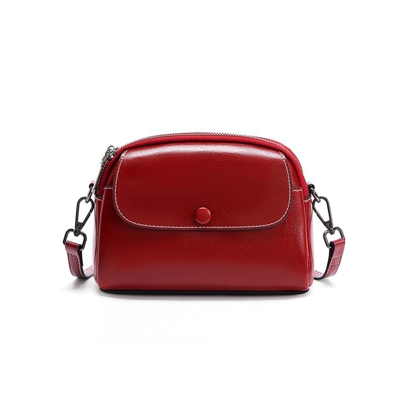 Hot-selling Women's Bags New Fashion Women's Shoulder Bags Women's Cowhide Leather Small Bags Niche Messenger Bags Women