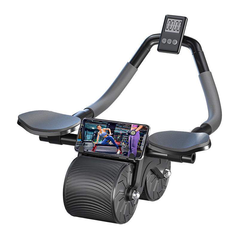 Automatic Rebound Abdominal Wheel Roller for Home Fitness