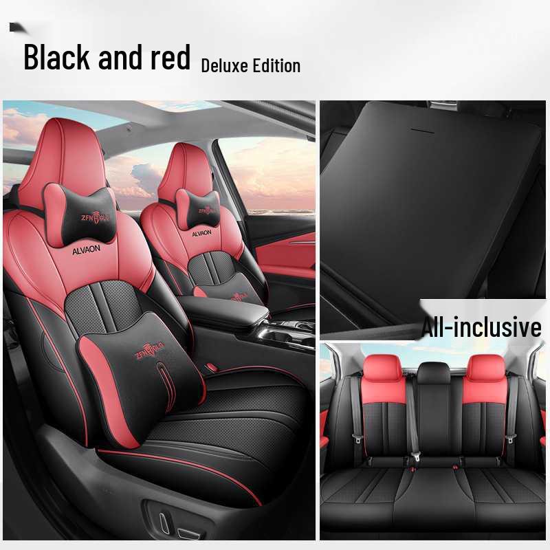 Toyota Avalon Car Seat Cushion - All-Season, Full Coverage, Breathable Leather, Hybrid Compatible