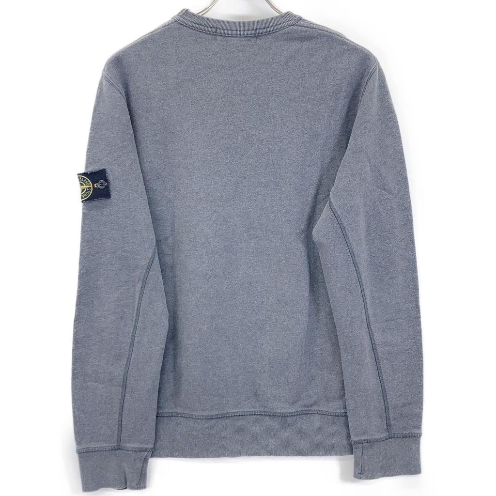 STONE ISLAND 651565320 16AW Gray Patch Sweatshirt tops M grayUsed