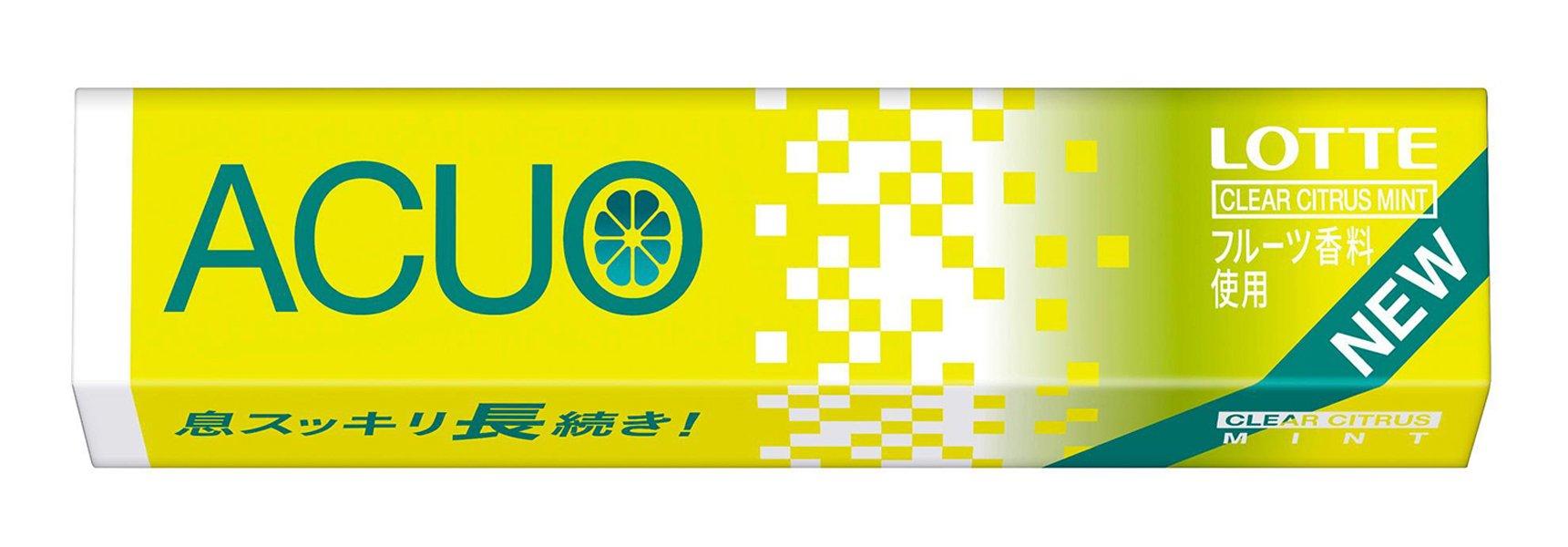 

Lotte ACUO Citrus 14 шт. x 20 шт. (Прозрачная мята)