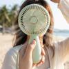 High Quality Silent Operation Hand Holding Fan USB Charging Portable USB Mini Fan Light Small Fan Student Dormitory