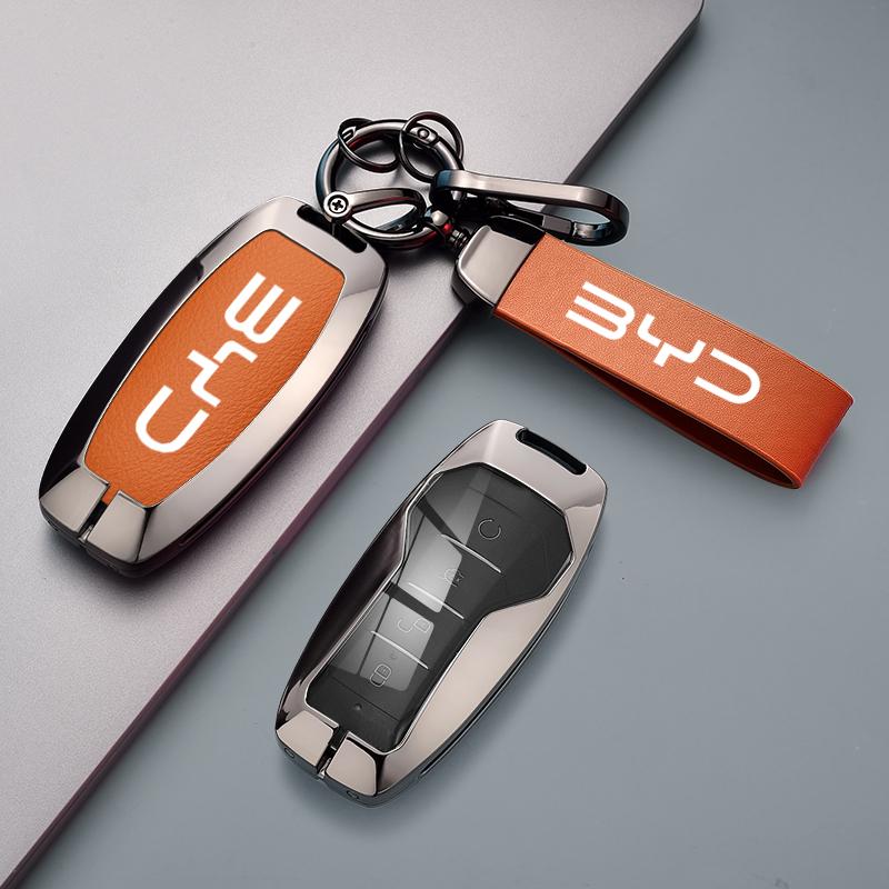 Applicable To BYD Car Key Set Qin PLUS Tang DMI Dolphin Song Plus Hanyuan Seal Frigate 07 Cladding