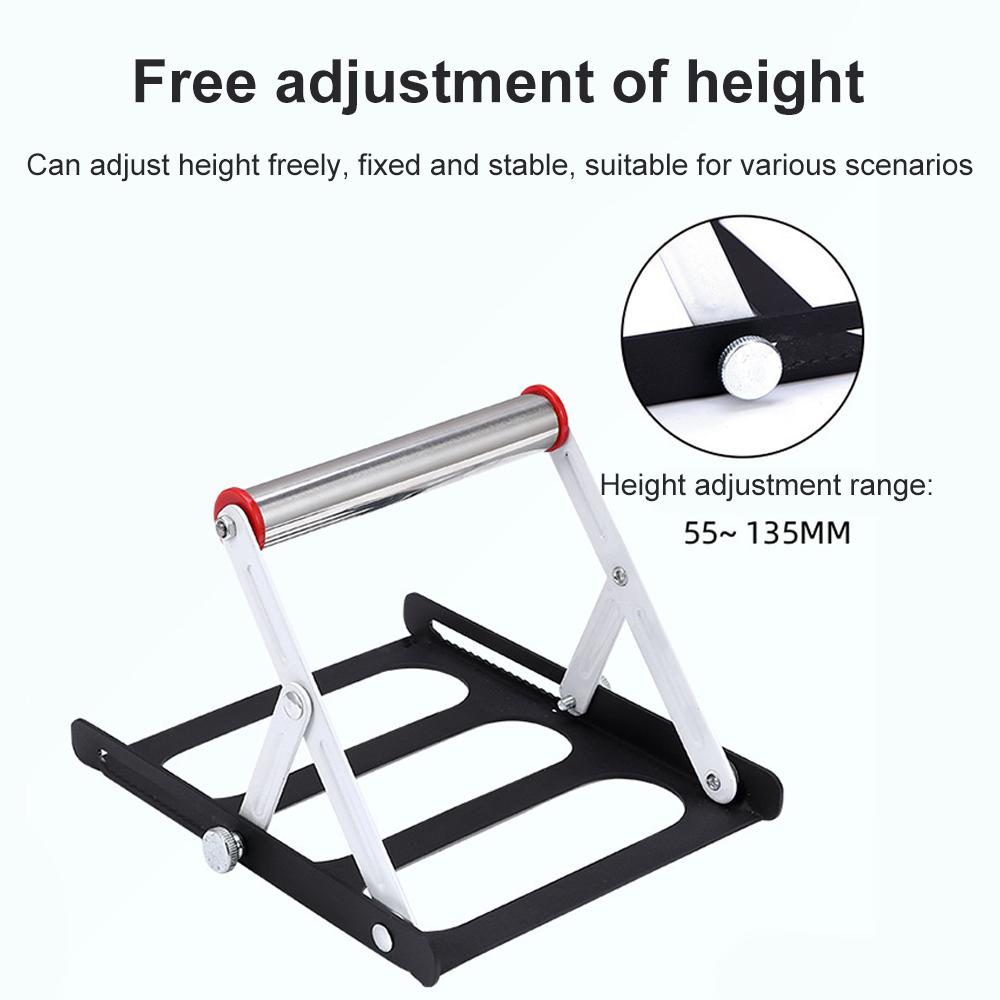 Adjustable Cutting Machine Support Frame Material Support Rack Cutting Lift Platform Bracket Workbench Lift