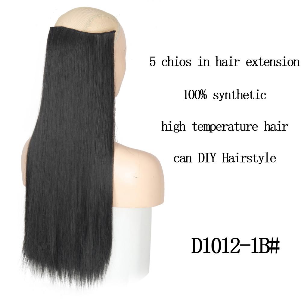 

MISSQUEEN 22 32 дюйма длинные прямые волосы на клипсе для наращивания женщин искусственные накладные волосы Омбре черный коричневый укладка волос 22inches120g&China