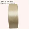 Solid Color Ribbon 1 Roll for Bouquet Bow Gift Wrapping DIY Decorative Cake Tying Christmas Wedding Birthday Party Decorations