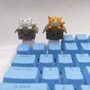 Customize Your Keyboard With Cute Cat Keycaps - Pbt Axis Cherry Mx Artisan Anime Pink Kawaii Accessories