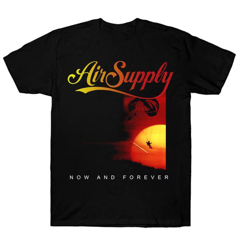 Air Supply Now And Forever Black Men Unisex S-234XL Shirt C073 Unisex T-Shirt XL