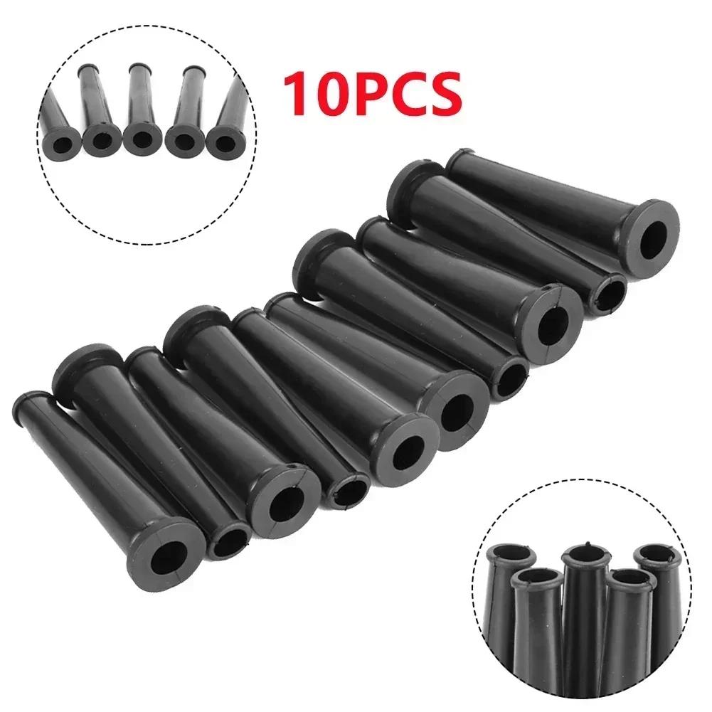 5/10 PEZZI 9mm Pressacavo Connettore Gomma Sollievo dalla Tensione Protezione Cavo Filo Per Utensile Elettrico Caricabatterie Cellulare