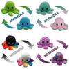 Soft And Adorable Double-sided Flip Reversible Octopus Plush Toy For Kids