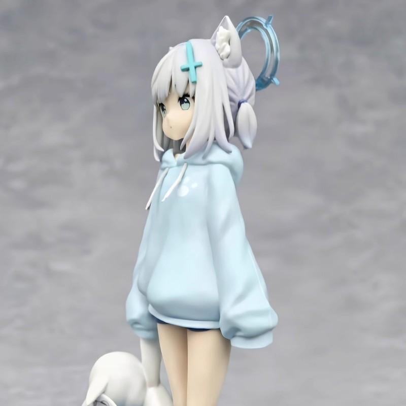 Gw Shiroko Sunaookami Exclusive Limited Edition Gk Figure Cat Ear Anime Girl Statue Desk Decor Desktop Ornament Collectible Toy